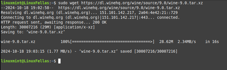 Download and install Wine from the Source code on your Linux Mint