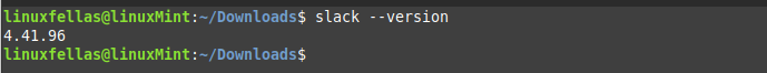 Check Slack Version